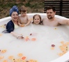 Купель круглая с композитной вставкой для дачи фото - 13 Купель круглая с композитной вставкой купель фото фото - 13