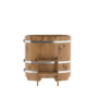 Купель BentWood овальная из дуба (0,59х1,06 м.), h=1,1 м. Натуральная Премиум для бани фото - 4 BentWood овальная из дуба (0,59х1,06 м.), h=1,1 м. Натуральная Премиум купель фото фото - 4