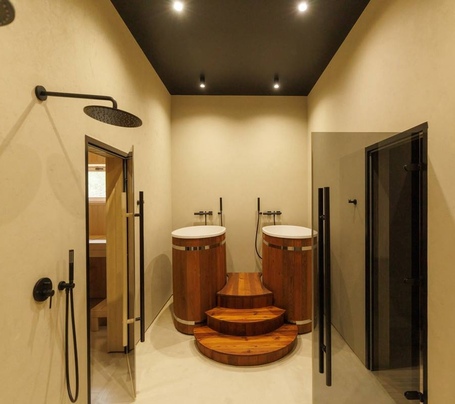 Купель Polar Spa STANDART 68 овальная для 1 человека (термососна темная)  фото - 8